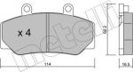METELLI 22-0075-0 комплект тормозных колодок, дисковый тормоз на VOLVO 960 Kombi (965)
