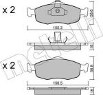 METELLI 22-0146-0 комплект тормозных колодок, дисковый тормоз на FORD SCORPIO I (GAE, GGE)