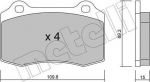 METELLI 22-0251-2 комплект тормозных колодок, дисковый тормоз на VOLVO V70 II (SW)