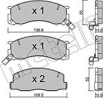 METELLI 22-0281-0 комплект тормозных колодок, дисковый тормоз на TOYOTA PREVIA (TCR2_, TCR1_)