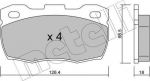 METELLI 22-0352-0 комплект тормозных колодок, дисковый тормоз на LAND ROVER DEFENDER Station Wagon (LD)