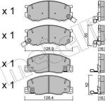 METELLI 22-0456-0 комплект тормозных колодок, дисковый тормоз на TOYOTA PREVIA (TCR2_, TCR1_)