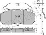 METELLI 22-0589-0K комплект тормозных колодок, дисковый тормоз на RENAULT TRUCKS Premium