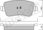 METELLI 22-0706-0 комплект тормозных колодок, дисковый тормоз на FIAT CROMA (194)