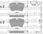 METELLI 22-0768-2K комплект тормозных колодок, дисковый тормоз на MINI MINI PACEMAN (R61)
