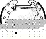METELLI 51-0222 комплект тормозных колодок на OPEL CORSA D