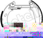 METELLI 51-0268 комплект тормозных колодок на FORD ESCORT VII (GAL, AAL, ABL)