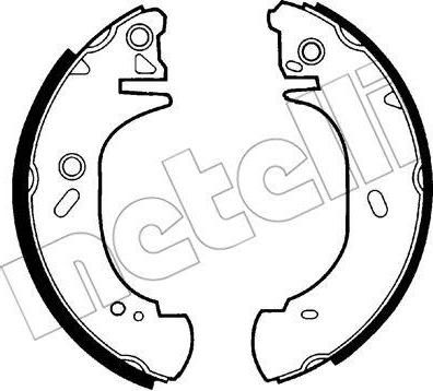 METELLI 53-0127 комплект тормозных колодок на OPEL MOVANO Combi (J9)