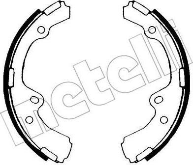 METELLI 53-0414 комплект тормозных колодок на TOYOTA HIACE I Wagon (LH1_, RH1_, LH3_, RH3_, LH2_, RH2_)