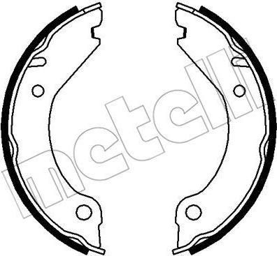 METELLI 53-0473 комплект тормозных колодок, стояночная тормозная с на VOLVO 240 Kombi (P245)