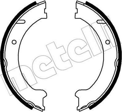 METELLI 53-0480 комплект тормозных колодок, стояночная тормозная с на VOLVO S70 (LS)