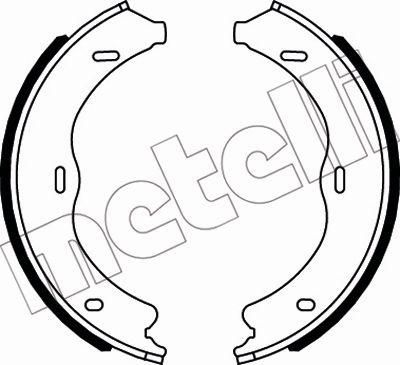 METELLI 53-0507 комплект тормозных колодок, стояночная тормозная с на MERCEDES-BENZ S-CLASS (W221)