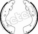 METELLI 53-0508 комплект тормозных колодок на NISSAN NAVARA (D40)