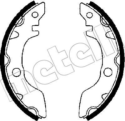 METELLI 53-0626 комплект тормозных колодок на SUBARU REX III
