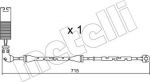 METELLI SU.155 сигнализатор, износ тормозных колодок на X5 (E53)
