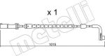 METELLI SU.221 сигнализатор, износ тормозных колодок на X6 (E71, E72)