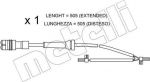 METELLI SU.265 сигнализатор, износ тормозных колодок на PORSCHE BOXSTER (987)