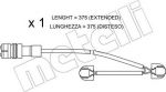 METELLI SU.267 сигнализатор, износ тормозных колодок на PORSCHE BOXSTER (987)