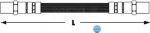 Meyle 014 042 0010 тормозной шланг на MERCEDES-BENZ T1 фургон (602)