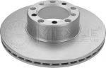 Meyle 015 521 2003/PD тормозной диск на MERCEDES-BENZ S-CLASS (W126)