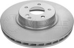 MEYLE Диск тормозной передний (Meyle Platinum Disc) MB W211/C219/X204 /Vent.D=330mm MEYLE 083 521 0004/PD (083 521 0004/PD)
