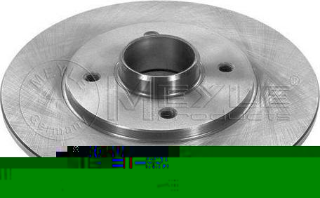 Meyle 16-15 523 0007 тормозной диск на RENAULT CLIO I (B/C57_, 5/357_)