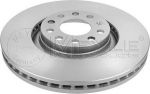 Meyle 183 521 1083/PD тормозной диск на AUDI A6 (4B2, C5)