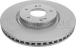 Meyle 37-15 521 0036/PD тормозной диск на HYUNDAI i40 CW (VF)