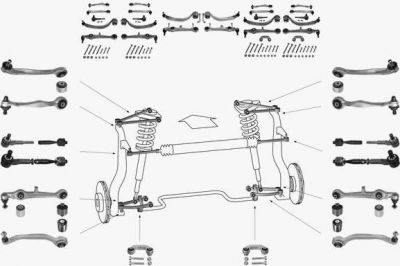 Meyle WG0339502b подвеска колеса на AUDI A6 Avant (4B5, C5)