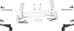 Meyle WG0472100 подвеска колеса на FORD MONDEO III седан (B4Y)