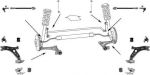 Meyle WG0514300 подвеска колеса на AUDI A3 Sportback (8PA)