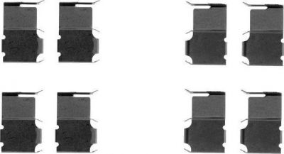 MINTEX MBA1063 комплектующие, колодки дискового тормоза на MAZDA E-SERIE фургон (SR2)