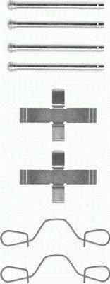 MINTEX MBA923 комплектующие, колодки дискового тормоза на VW POLO купе (86C, 80)
