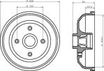 MINTEX MBD047 тормозной барабан на OPEL CORSA B (73_, 78_, 79_)