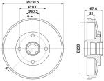MINTEX MBD313 тормозной барабан на KIA RIO универсал (DC)