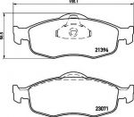 MINTEX MDB1620 комплект тормозных колодок, дисковый тормоз на FORD SCORPIO I (GAE, GGE)