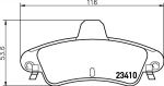 MINTEX MDB2279 комплект тормозных колодок, дисковый тормоз на FORD MONDEO I (GBP)