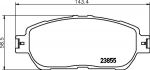 MINTEX MDB2311 комплект тормозных колодок, дисковый тормоз на TOYOTA ALPHARD (ATH1_, MNH1_, ANH1_)