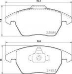 MINTEX MDB2672 комплект тормозных колодок, дисковый тормоз на PEUGEOT 208