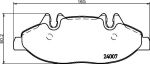 MINTEX MDB2678 комплект тормозных колодок, дисковый тормоз на MERCEDES-BENZ VIANO (W639)