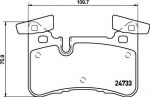 MINTEX MDB3143 комплект тормозных колодок, дисковый тормоз на MERCEDES-BENZ CLS (C218)