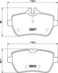 MINTEX MDB3284 комплект тормозных колодок, дисковый тормоз на MERCEDES-BENZ S-CLASS кабрио (A217)