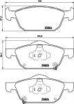 MINTEX MDB3418 комплект тормозных колодок, дисковый тормоз на HONDA CIVIC IX (FK)