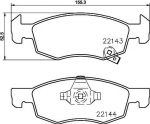 MINTEX MDB3772 комплект тормозных колодок, дисковый тормоз на OPEL CORSA E Van