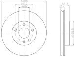 MINTEX MDC1017 тормозной диск на FORD GALAXY (WGR)