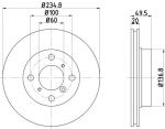 MINTEX MDC1059 тормозной диск на SUZUKI BALENO (EG)