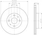 MINTEX MDC1394 тормозной диск на TOYOTA YARIS (SCP1_, NLP1_, NCP1_)