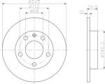 MINTEX MDC1523 тормозной диск на AUDI A4 (8E2, B6)