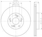 MINTEX MDC1567 тормозной диск на HONDA CR-V II (RD_)