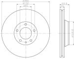 MINTEX MDC1611L тормозной диск на VW TOUAREG (7LA, 7L6, 7L7)